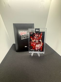 Topps Fernando Mendoza Indiana Hoosiers NCAA Football Artwork Card #CSFM-A