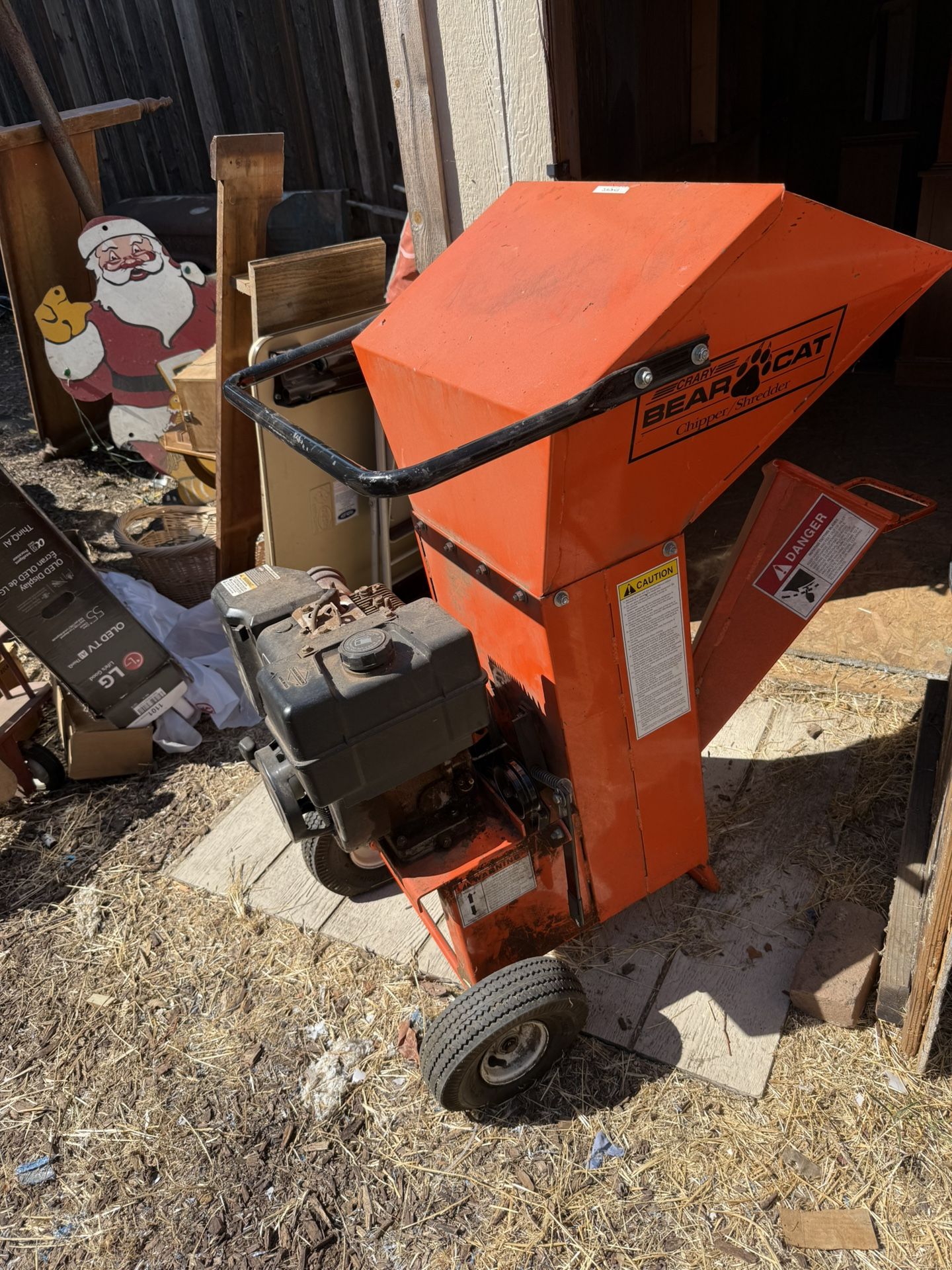 Model 80 Bearcat Wood Chipper