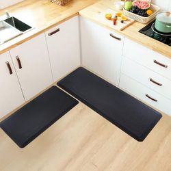 20 x 42 Inch Waterproof Non-Slip Anti-Fatigue Kitchen Mat for Ultimate Comfort Black Brown Grey Coffee