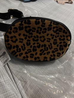 Charlotte Russe leopard print fanny pack