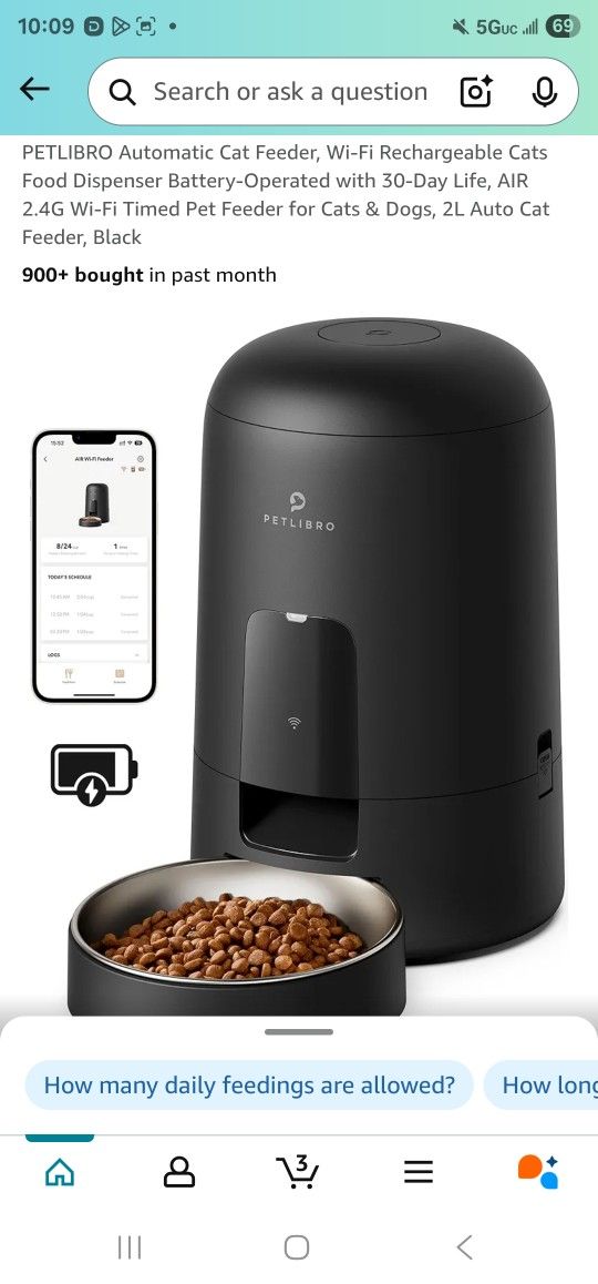 Pet Libro Automatic Pet Feeder