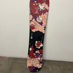 Burton 120 Snowboard Mountain Rare Print 