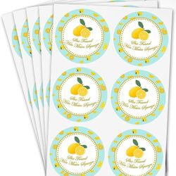 She Found Her Main Squeeze Lemon Bridal Shower Favor Stickers,Lemon Stickers Great for Party Favors, Envelope Seals and Goodie Bags,2 inches 179pcs.