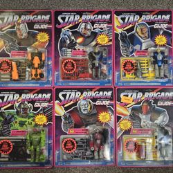 Vintage Hasbro G.I. Joe Star Brigade Armor Tech Set A GI Joe Lot 