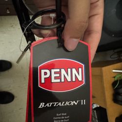 Penn battalion 2 11ft medium heavy surf rod