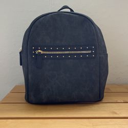 New Black Mini Backpack