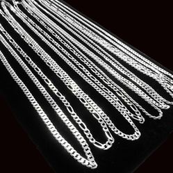 NEW STERLING SILVER 24INCH CHAINS FOR SALE 