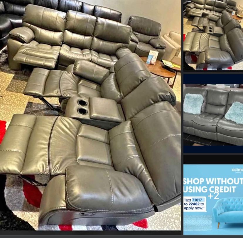 RECLINING FURNITURE SALE! WOW! WE SELL FOR LESS! DELIVERY TODAY! $1099 SOFA AND LOVESEAT!