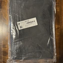 Black Waterproof Vinyl Tablecloth 60”x84"