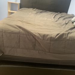 Queen Bed frame with frame $100 