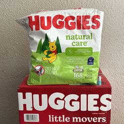 Huggies Diapers And Wipes Size 5&6 Available 