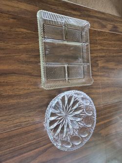 2 glass pieces for $5