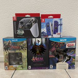 The Legend Of Zelda Nintendo Wii Switch Collection 