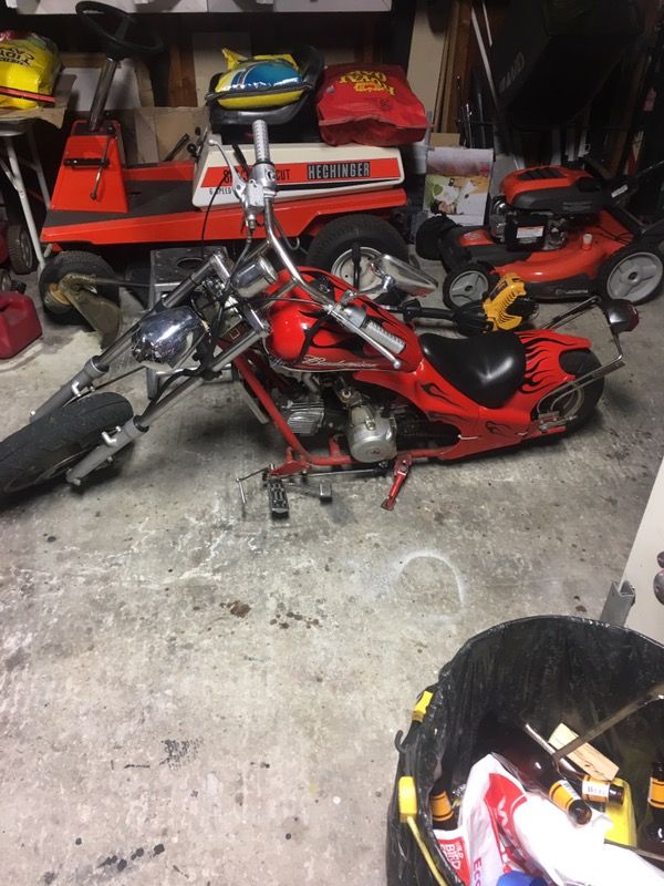 Budweiser mini chopper 👀👀👀