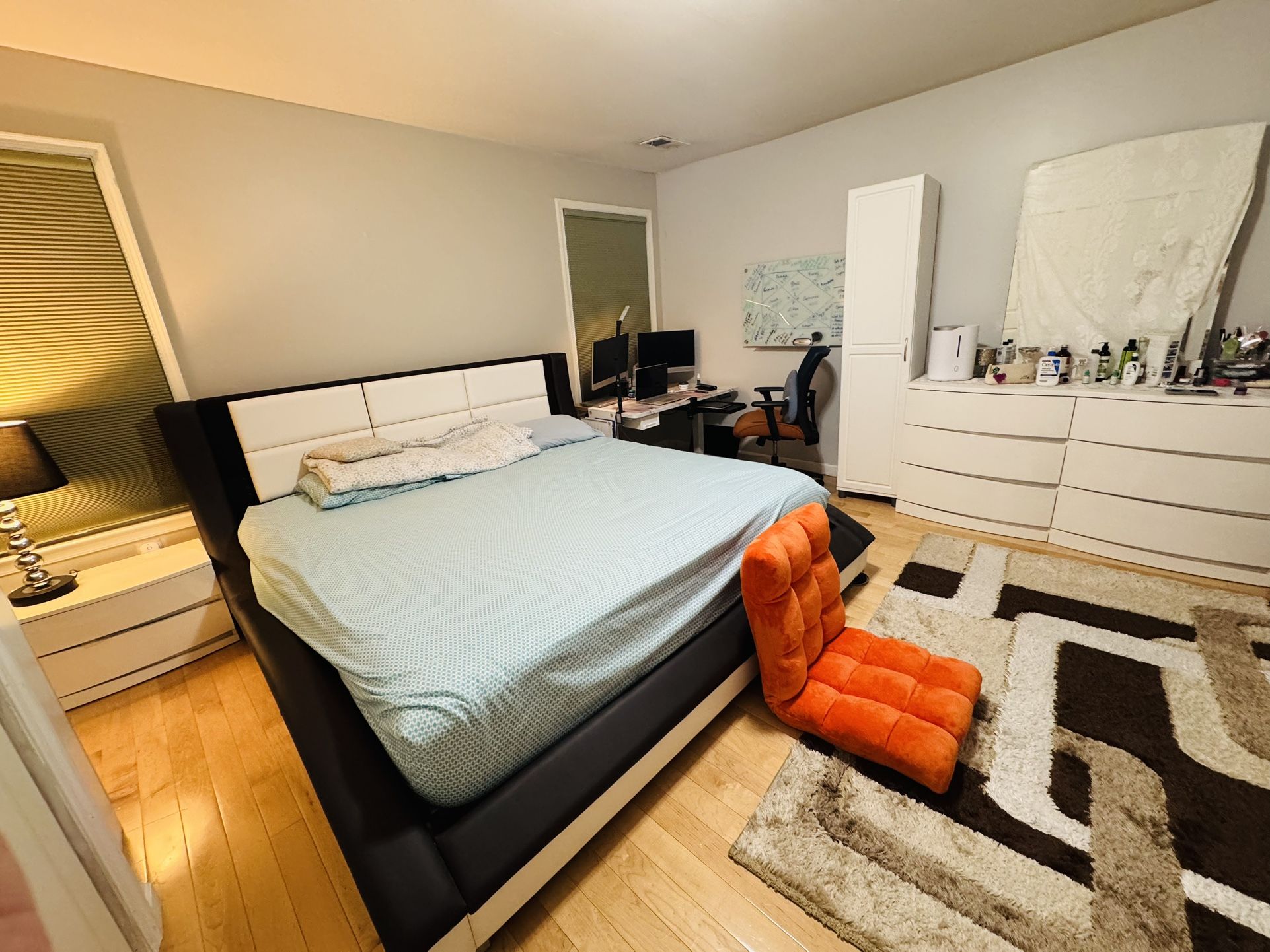Stylish King Bed frame