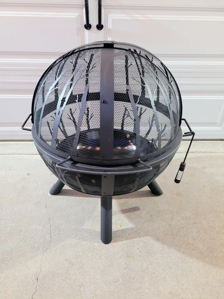 New Wood Burning Fire Pit π₯