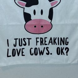 Cow Pillow Cover
