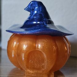 Pumpkin Witch Hat Homemade 