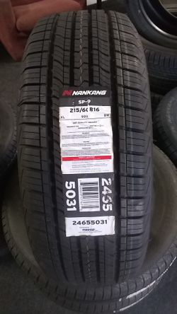 BRAND NEW TIRES 215/60/16