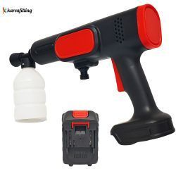 6-in-1 Nozzle Pressure Washer Cordless Powered Battery Operated Pressure Washer,Portable Power Washer Handheld for Car Cleaning