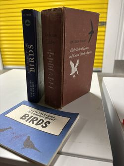 3 Books On Birds