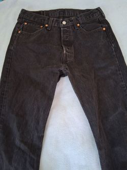 Black wash 501 jeans Levi Strauss &Co.