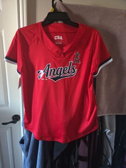 LA Angels MLB Jersey Shirt Women's