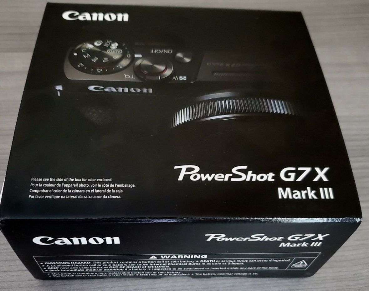 Canon PowerShot G7 X Mark III