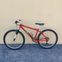 Raleigh 27" 24-Speed Hybrid Mountain / Road Bike - Rockshox Shocks - Very Light 13" Frame (MSRP $430)
