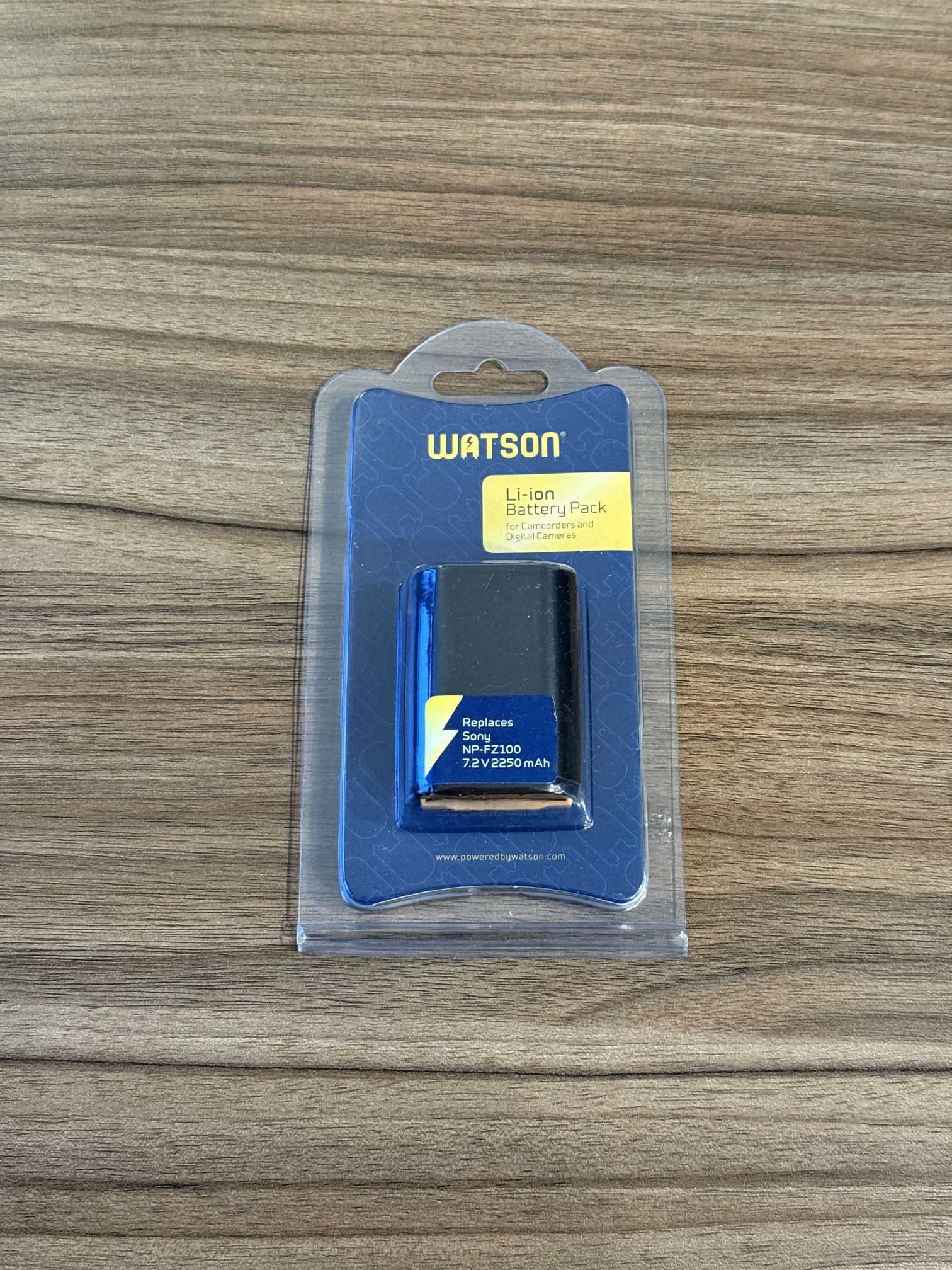 Watson Sony Replacement NP-FZ100 V3 Lithium-Ion Battery Pack
