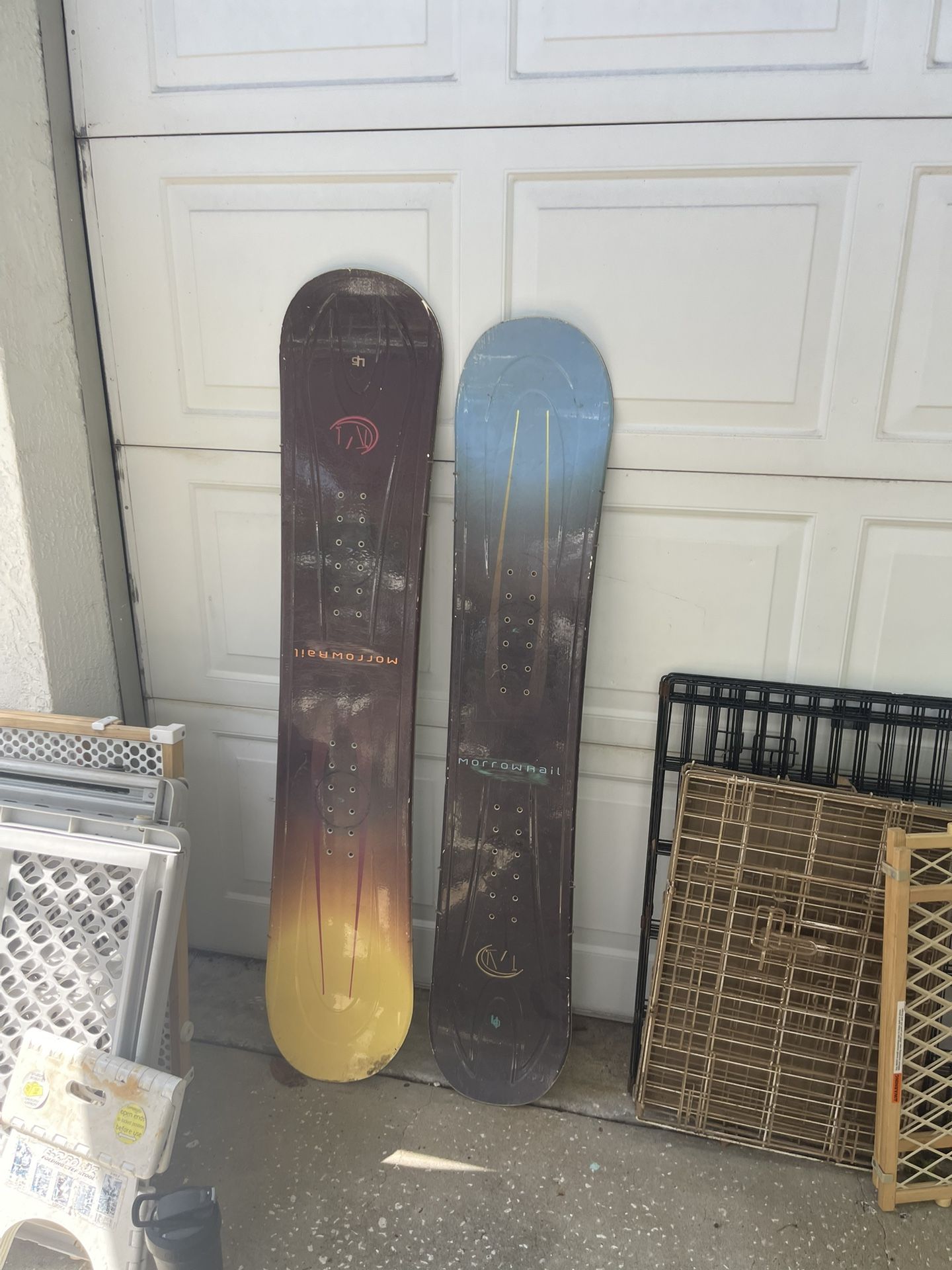 Two Snow Boards