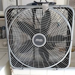 Laso 20 Inch. 3 Speeds Box Fan Gray
