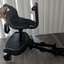 Universal 2-in-1 Stroller Board with Seat - Ride-On Platform (Never Used!)