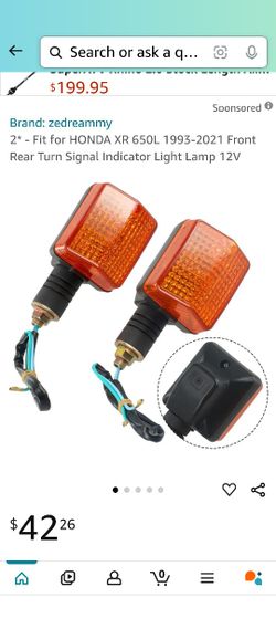 Bran New  Turn Signal For Motorcycle 