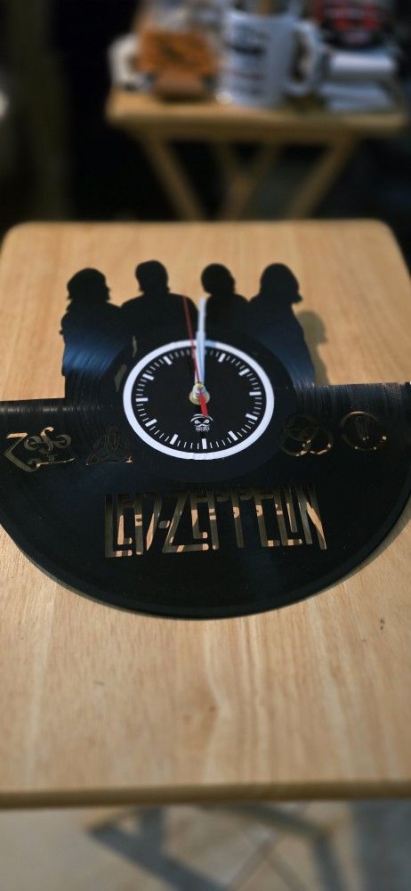 Led Zeppelin Vinyl Wall Clock