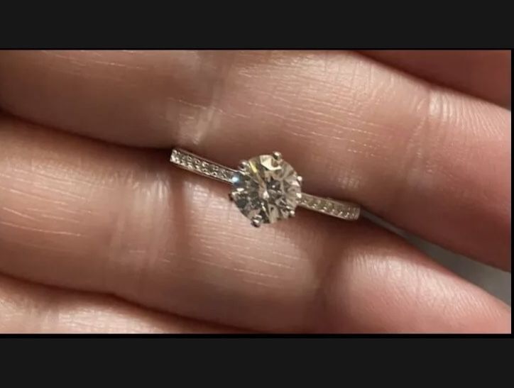 Diamond Crown Ring 925 Sz 6, 7, 8, 9