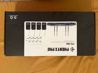Phenyx Pro PTU-7000 Quad-Channel UHF Wireless Microphone System in excellent condition.