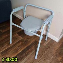 Drive Medical Foldable Commode Gray Color 