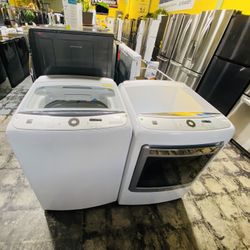 Lg Large Capacity Washer And Gas Dryer 11$ Down Payment 