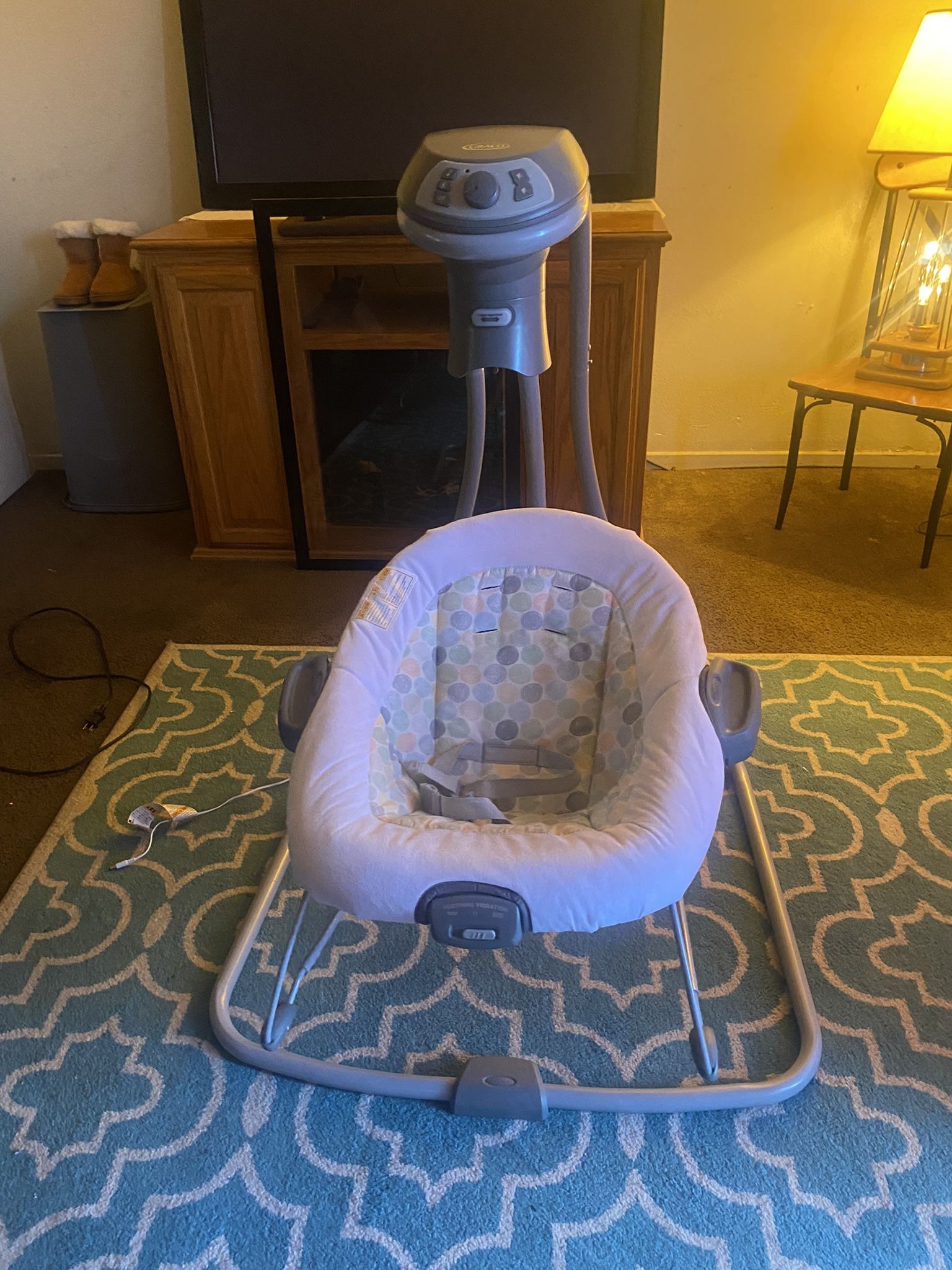 graco 2 in 1 swing set bouncer and swing