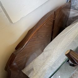 FREE - Oval Wooden Dining Set with 6 Chairs