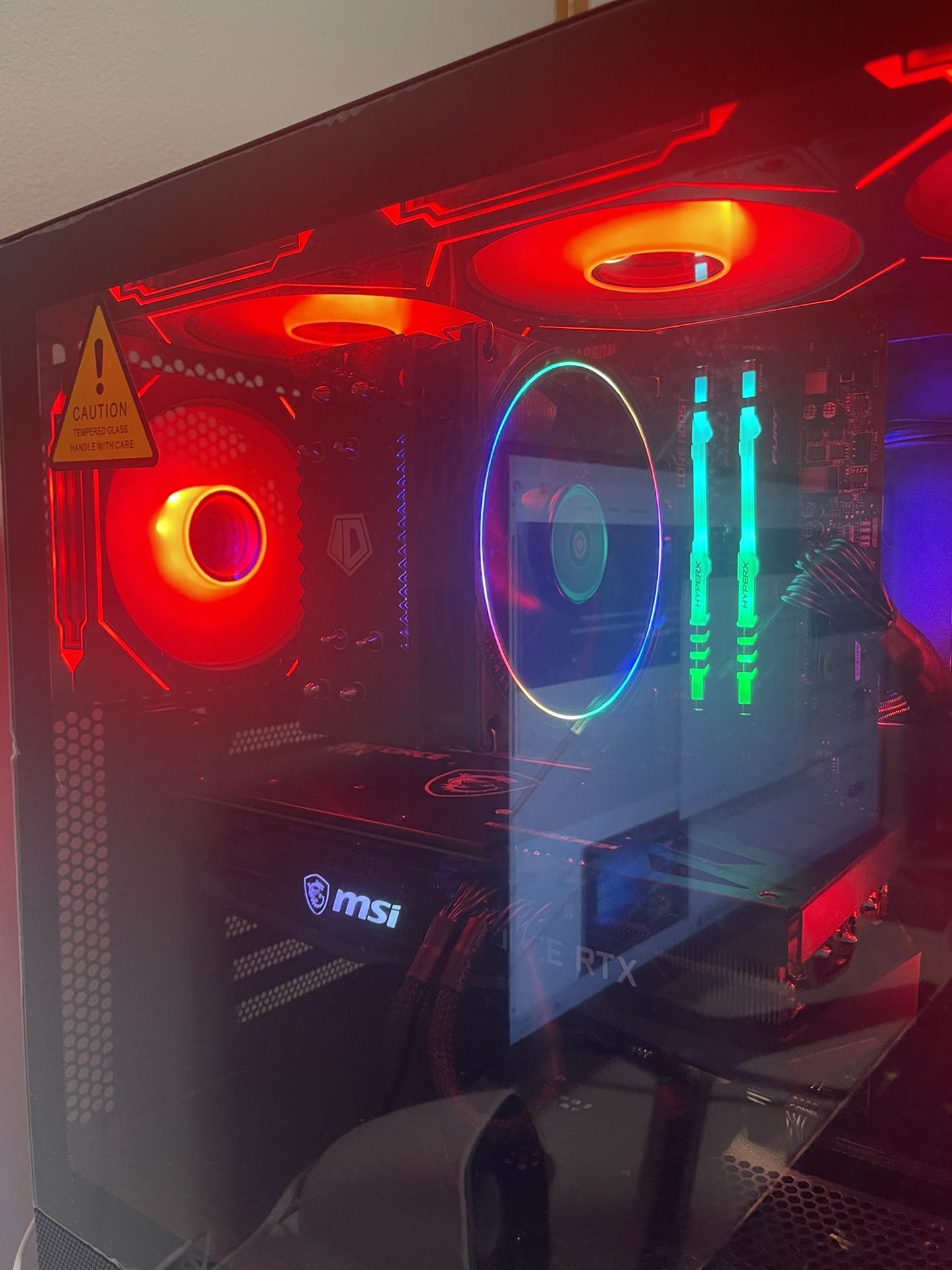 Gaming pc for sale with 3060 and Ryzen 7 5800x