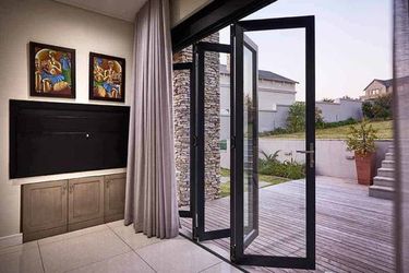 Aluminum Accordion Door - Vinyl Sliding doors & Windows