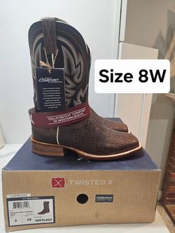 Twisted X Men's Western Boots Size 8W