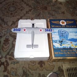 Wings Of Texaco Collectible Airplane Model 3443