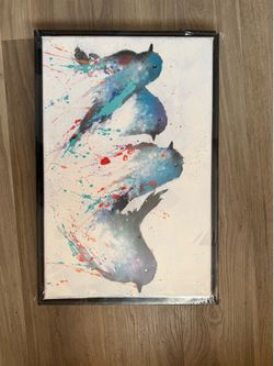 Birds wall canvas 23L* 13W