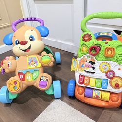 Baby walkers and learning toys
