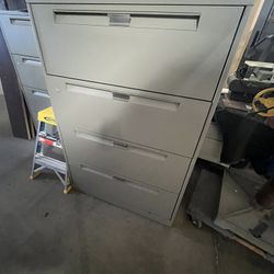 Lateral Steelcase Filing Cabinet 