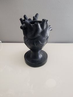 Black Heart Vase