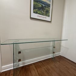 Leon Rosen 1970s Console Table 